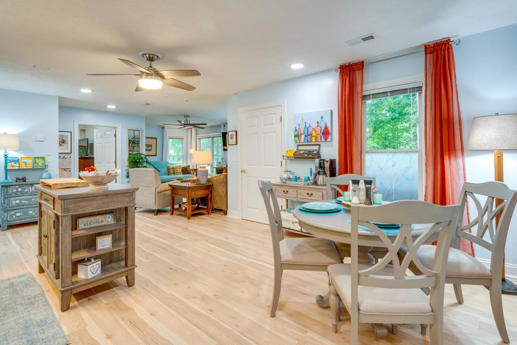 Creekside Hendersonville Haven Hot Tub And Fire Pit Eksteriør billede