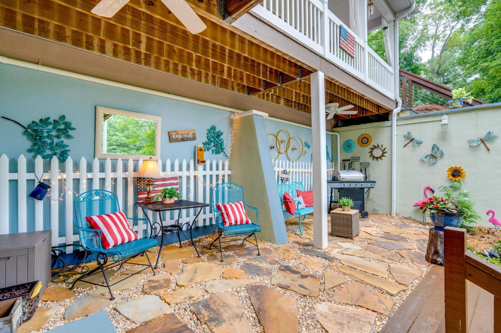 Creekside Hendersonville Haven Hot Tub And Fire Pit Eksteriør billede