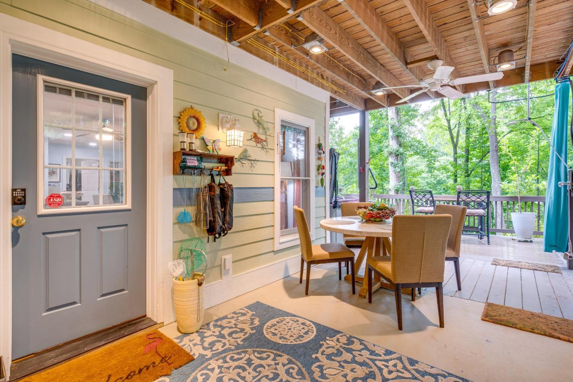 Creekside Hendersonville Haven Hot Tub And Fire Pit Eksteriør billede