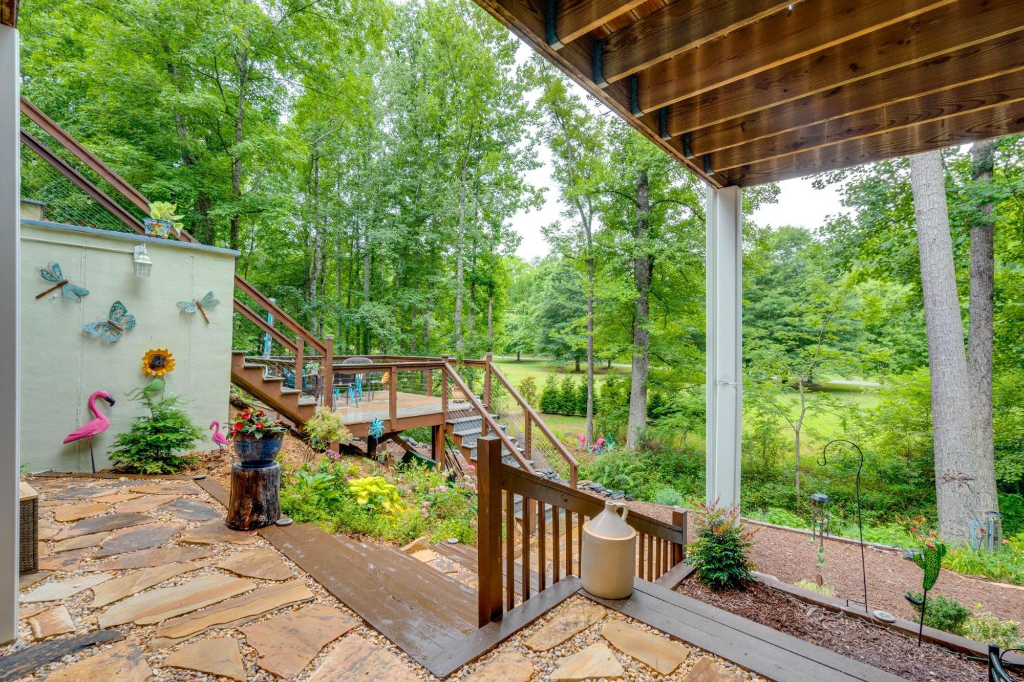 Creekside Hendersonville Haven Hot Tub And Fire Pit Eksteriør billede